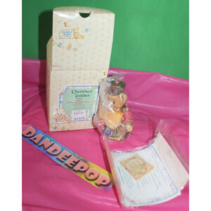26 Cherished Teddies Jeffrey Striking Up Another Year 1996 Figurine Boxed 176044